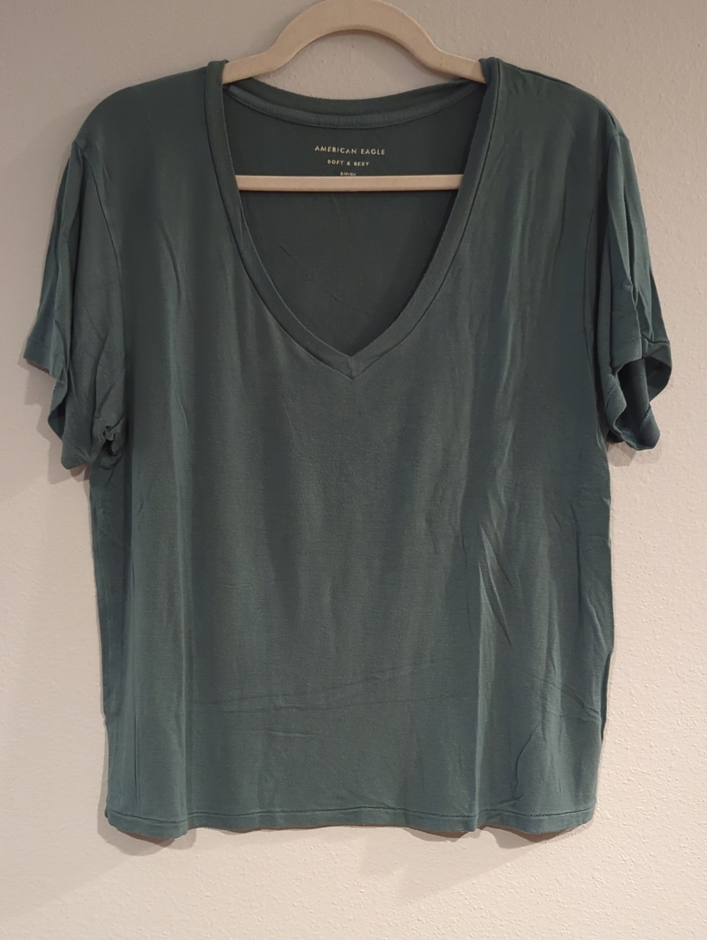 American Eagle Dark Sage Tee